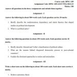 IGNOU BPSC-109 SOLVED ASSIGNMENT 2022-23 ENGLISH MEDIUM