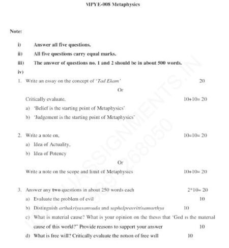 IGNOU MPYE-08 SOLVED ASSIGNMENT 2022-23 ENGLISH MEDIUM - Image 2