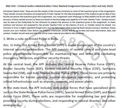 IGNOU MLE-14 SOLVED ASSIGNMENT 2022 ENGLISH MEDIUM - Image 2
