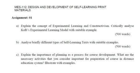 IGNOU MES-112 SOLVED ASSIGNMENT 2023 ENGLISH MEDIUM - Image 3