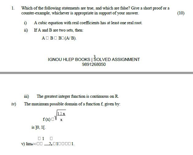 IGNOU BMTC-131 SOLVED ASSIGNMENT 2023 ENGLISH MEDIUM