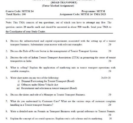 IGNOU MTTM- 14 SOLVED ASSIGNMENT 2023 ENGLISH MEDIUM - Image 3