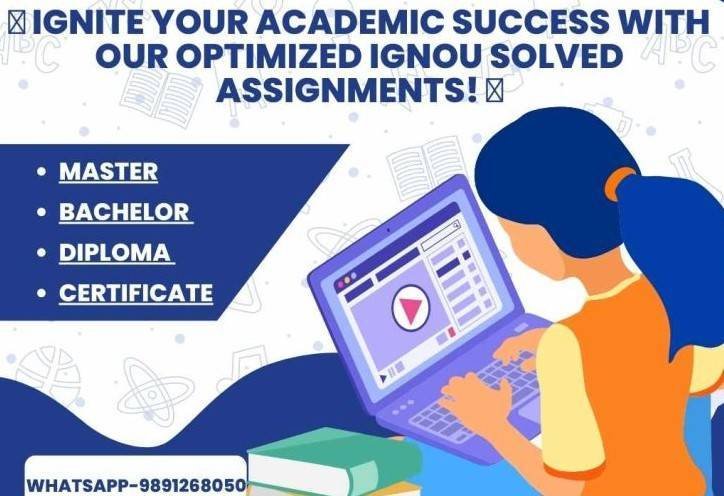 IGNOU solved assignment