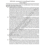 IGNOU MPCE-22 Guess Paper Solved English Medium