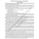 IGNOU MPCE-32 Guess Paper Solved English Medium