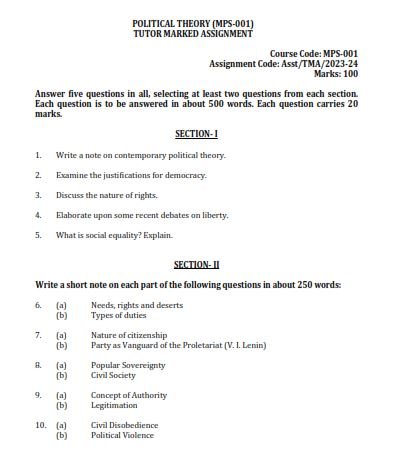 ignou assignment 2023 mps