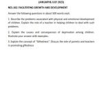 IGNOU NES-102 SOLVED ASSIGNMENT 2023 ENGLISH MEDIUM (CIG)