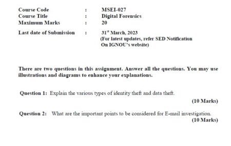 IGNOU MSEI-27 SOLVED ASSIGNMENT JAN 2023 ENGLISH MEDIUM