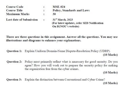 IGNOU MSE-24 SOLVED ASSIGNMENT JAN 2023 ENGLISH MEDIUM