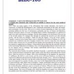 IGNOU BHIC-105 Solved Assignment 2023-24 English Medium