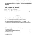 IGNOU BHIC-134 Solved Assignment 2023-24 English Medium