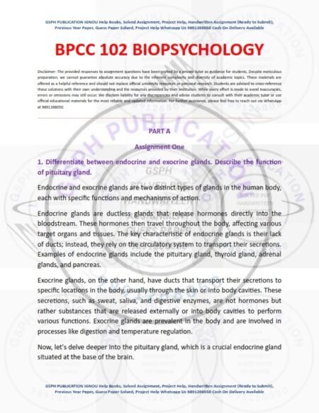 IGNOU BPCC-102 Solved Assignment 2023-24 English Medium - Image 3