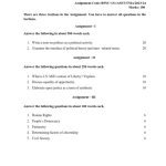 IGNOU BPSC-131 Solved Assignment 2023-24 English Medium