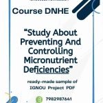 IGNOU DNHE-04 Project Sample-7