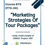 IGNOU PTS-06 Project Sample-7