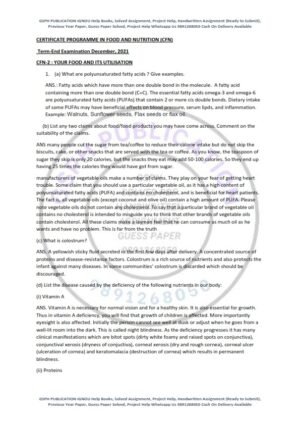 IGNOU CFN-2 Previous Year Solved Question Paper (Dec 2021) English Medium