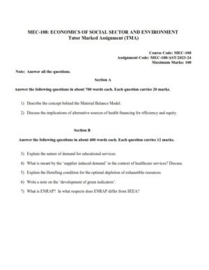 IGNOU MEC-108 Solved Assignment 2023-24 English Medium