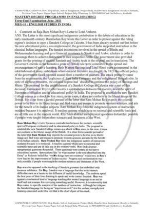 IGNOU MEG-10 Previous Year Solved Question Paper (June 2021) English Medium