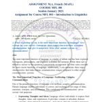 IGNOU MFL-1 Solved Assignment 2023 English Medium