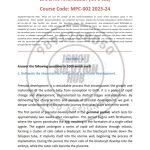 IGNOU MPC-2 Solved Assignment 2023-24 English Medium