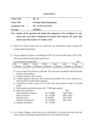 IGNOU MS-41 Solved Assignment 2023 English Medium