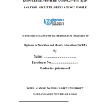 IGNOU DNHE-04 Project Sample-2