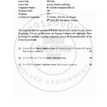 IGNOU MCS-014 Solved Assignment 2023-24 English Medium