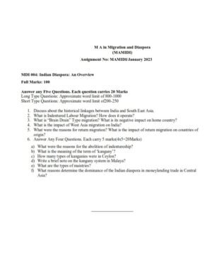 IGNOU MDI-004 Solved Assignment January 2023 English Medium
