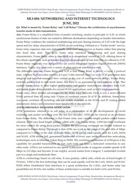 IGNOU MLI-04 Previous Year Solved Question Paper (June 2022) English Medium