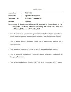IGNOU MMPO-003 Solved Assignment 2023-24 English Medium