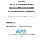 IGNOU MPCE-16 Project Sample-2