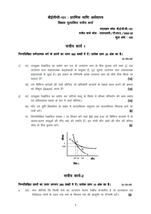 IGNOU BECC-101 Solved Assignment 2023-24 Hindi Medium