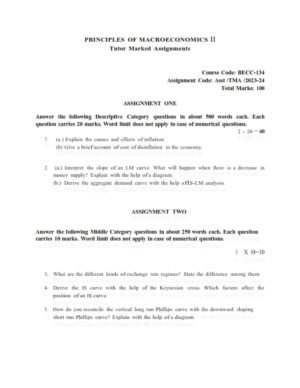 IGNOU BECC-134 Solved Assignment 2023 English Medium