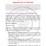 IGNOU TS-5 Solved Assignment 2024 English Medium