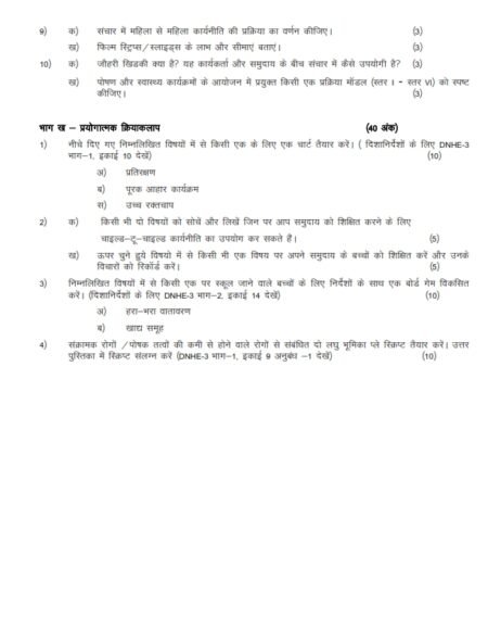 IGNOU DNHE-003 Solved Assignment 2024 Hindi Medium