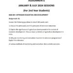 IGNOU MAE-4 Solved Assignment 2024 English Medium