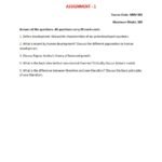 IGNOU MDV-101 Solved Assignment 2023-24 English Medium