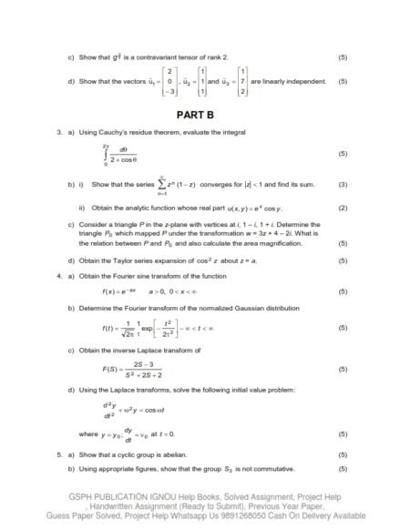 IGNOU MPH-01 Solved Assignment 2023-24 English Medium