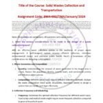 IGNOU BWA-002 Solved Assignment Jan 2024 English Medium