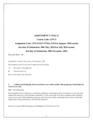 IGNOU CFN-003 Solved Assignment January & July 2024 English Medium