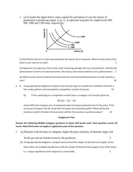 IGNOU BECC-101 Solved Assignment January 2024 English Medium - Image 2