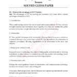 IGNOU MIR-011 Guess Paper Solved English Medium