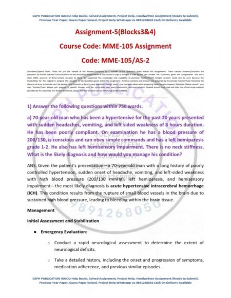 IGNOU MME-105 AS-2 Solved Assignment 2024 English Medium