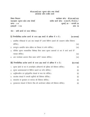 IGNOU BLI-222 Solved Assignment 2024-25 Hindi Medium