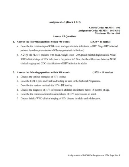 IGNOU MCMM-101 AS-2 Solved Assignment Jan & July 2024 English Medium