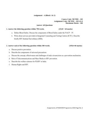 IGNOU MCMM-102 AS-4 Solved Assignment Jan & July 2024 English Medium