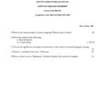 IGNOU MEG-004 Solved Assignment 2024-25 English Medium