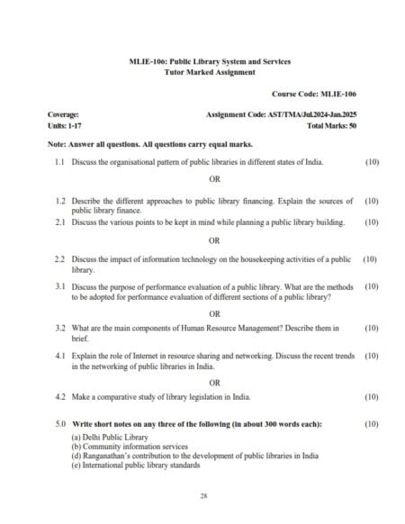 IGNOU MLIE-106 Solved Assignment 2024-25 English Medium
