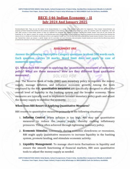 IGNOU BECE-146 Solved Assignment 2024-25 English Medium - Image 3