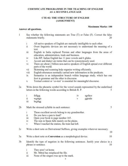 IGNOU CTE-02 Solved Assignment 2024-25 English Medium